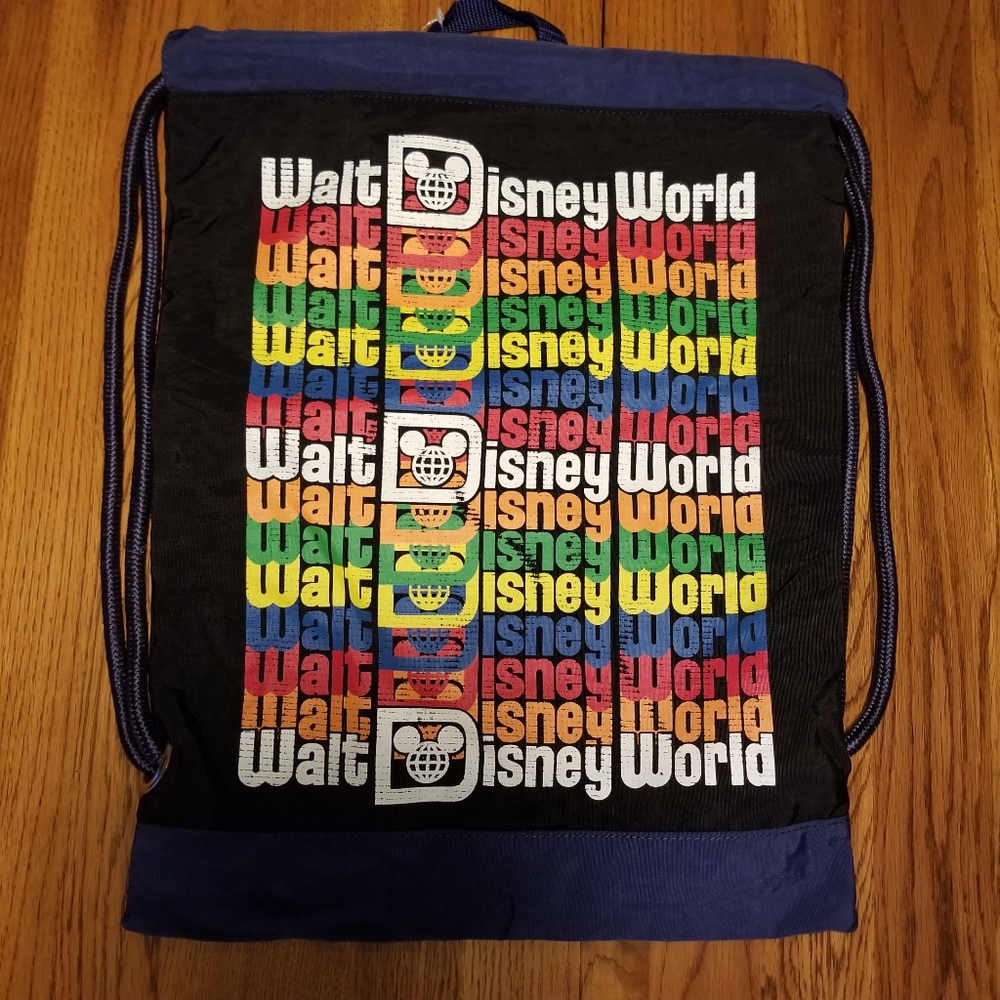 Walt Disney World backpack cinch bag